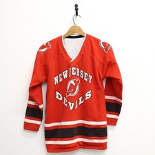 Vintage New Jersey Devils Hockey Jersey Medium