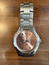 Citizen Scud Solar Watch Stainless Steel Pink Dial Womens 36mm Bracelet