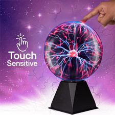 Lampada al Plasma Magica – Sfera Elettrica LED Touch, Effetto Fulmini, L