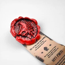 Seal Of Purity Space Wolves | 8 cm | Metal Resin | Pin | Warhammer 40k