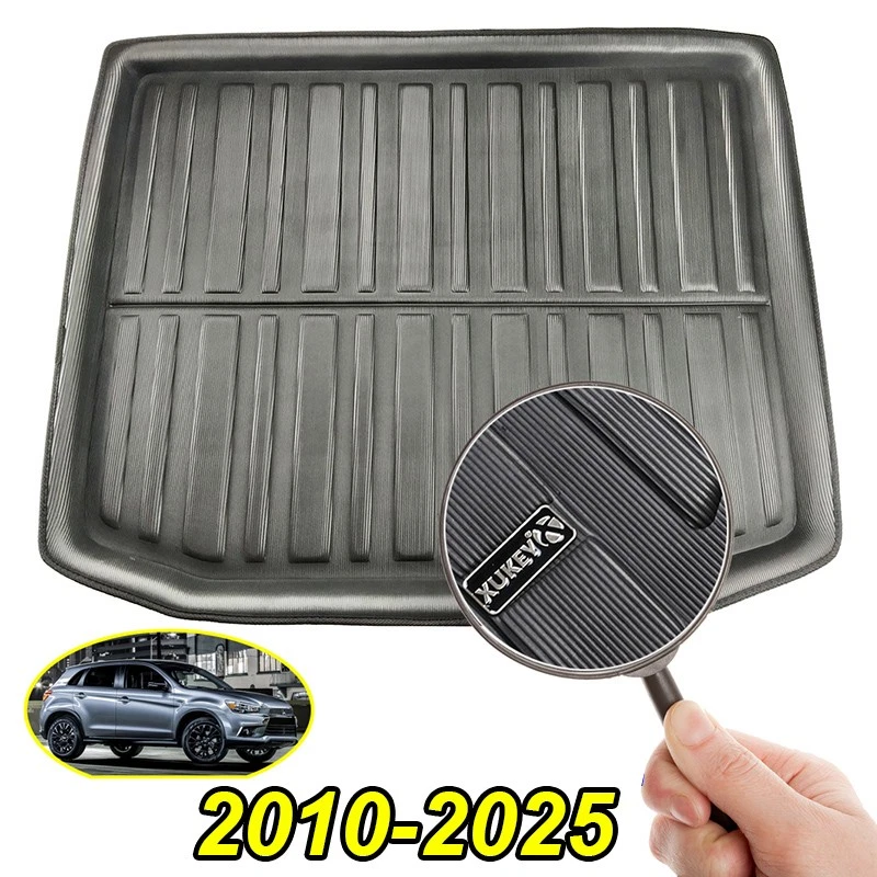 Heavy Duty Boot Cargo Liner Trunk Tray Mat For Mitsubishi Outlander Sport 10-25 - Image 3 of 4