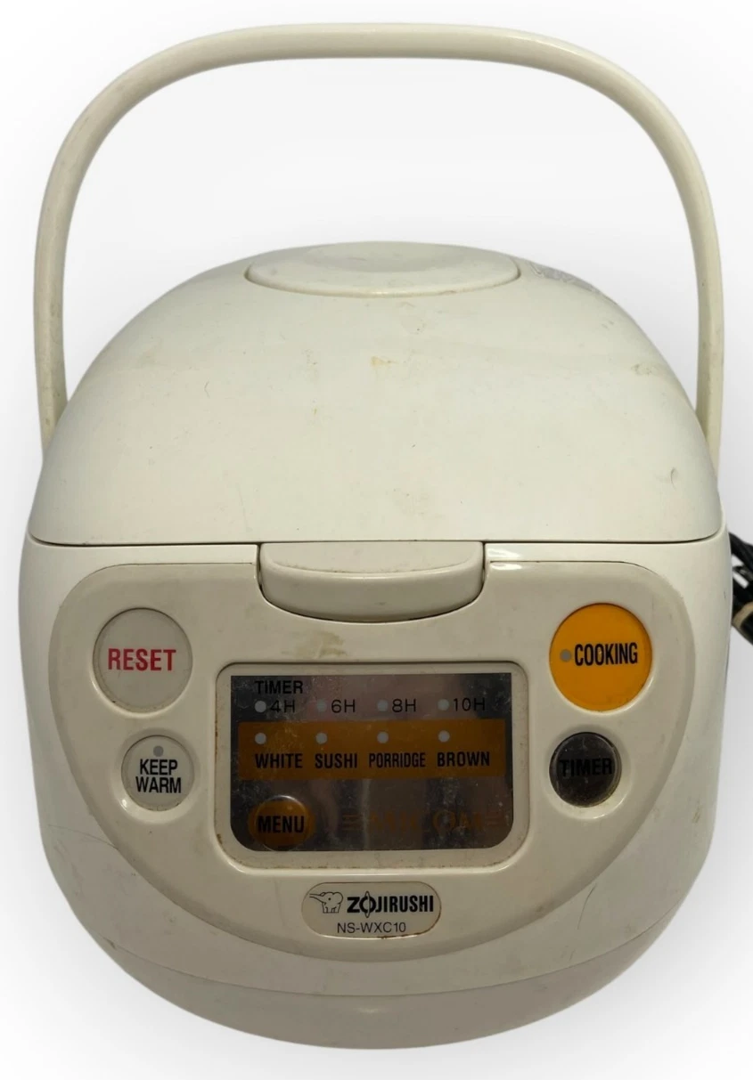 🍉 Zojirushi NS-WXC10 Micom Rice Cooker and Warmer 5.5 Cups - Tested & Working