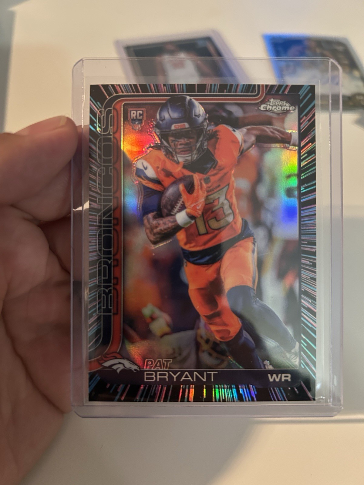 2025 Topps Chrome - Rookies Pat Bryant #313 Radiation Refractor (RC)
