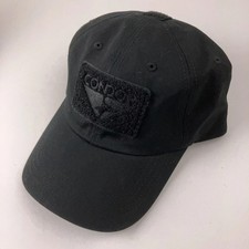 Condor Unisex Adult's Solid Adjustable Tactical Cap TC-002 Black One Size NWT