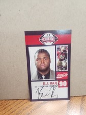 2009 B.J. Raji Senior Bowl Rookie Card...Boston College. rookie card picture