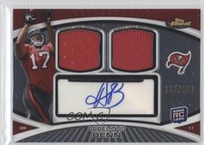 2010 Topps Finest Auto Dual Relic 126/250 Arrelious Benn #FADR-AB Auto e7p