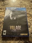PLAYSTATION 4 RESIDENT EVIL VILLAGE BRAND NEW SEALED