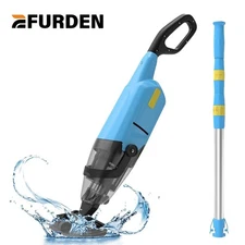 Pool Vacuum for Above Ground Pool, Cordless Handheld Rechargeable Pool Cleaner