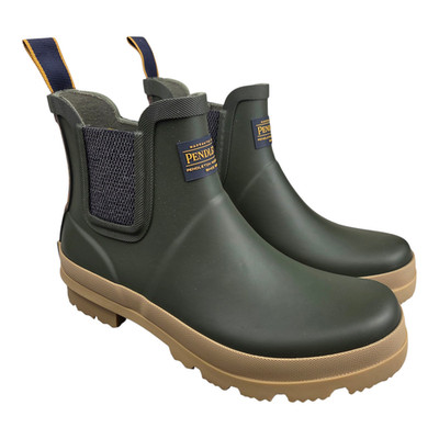 Pendleton Harding Chelsea Trapper Peak Rain Boots Waterproof Green Mens Size 8
