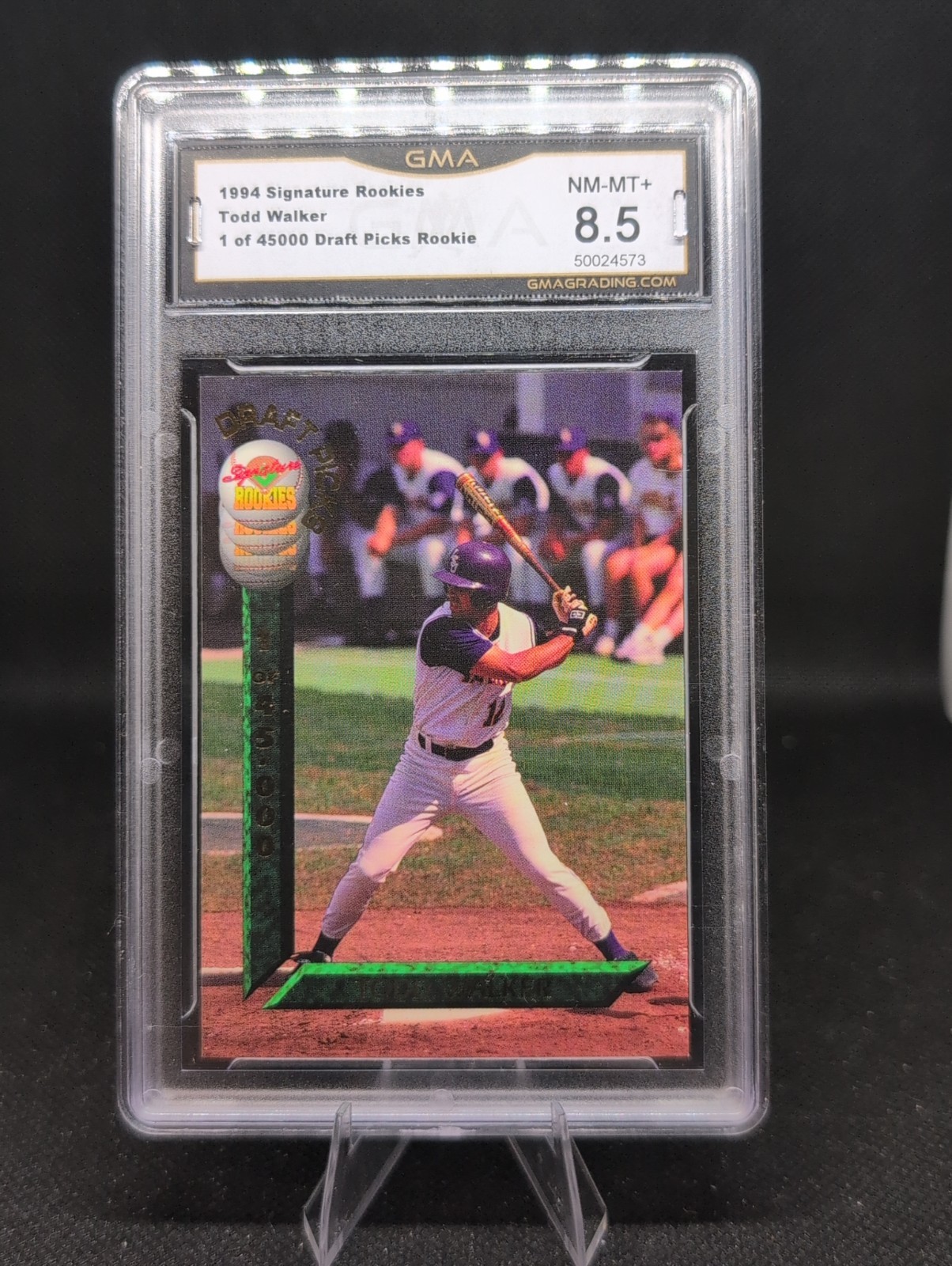 Todd Walker #8 1994 Signature Rookies Minnesota Twins GMA 8.5 NM-MT+