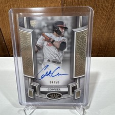 2024 Topps Tier One - Breakout Autographs Colton Cowser #BOA-CC2 /50 (AU, RC)