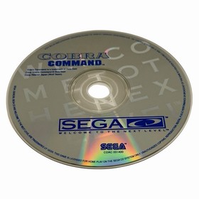 Cobra Command (Sega CD, 1992) Authentic CIB Complete w/ Manual + Reg Card Tested