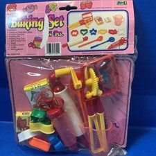 Vintage Kids Baking Set 14-piece Made In Hong Kong NIP M C Toys