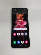 Galaxy Z Flip 3 5G 128GB Cream SM-F711U1 (Unlocked) - Fully Functional - DG3294