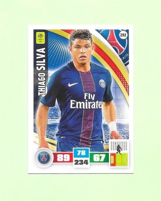 Adrenalyn XL Karten 2016/17 Panini - Paris SG - Thiago Silva - Nr. 292