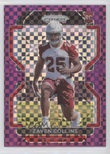 2021 Panini Prizm Rookie Purple Power Prizm 34/49 Zaven Collins #432 j4h