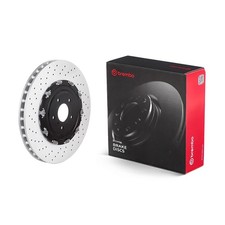 2x BREMBO Disque de frein Avant pour NISSAN GT-R (R35) 390mm 09.B386.13
