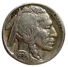 United States 1936 S Buffalo Nickel San Francisco Copper Nickel KM 134