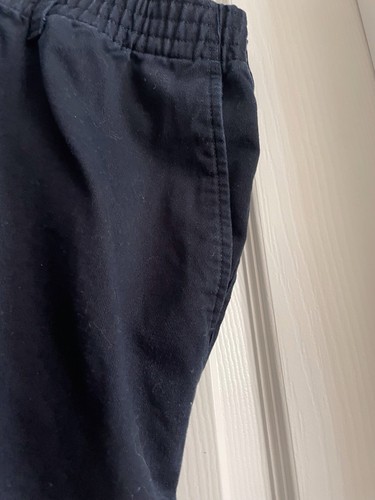 Harbor Bay Shorts Mens Size 2X (42-44 )Elastic Waist Pockets Navy Blue - Bild 4 von 4