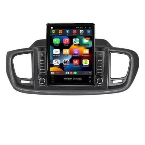 Car Radio Vertical Screen GPS Navigation For Kia Sorento 14-19 Android Carplay