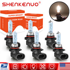 6pcs Halogen Headlight Bulbs Hilo Beam Fog Lights For Jeep Grand Cherokee 2000