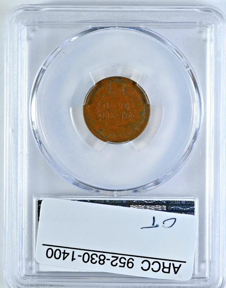 1869 INDIAN HEAD 1 Cent PCGS Graded G04 BN Coin 2094 - Image 2 of 2