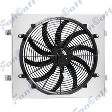 For 1958 Chevy Impala Bel Air Biscayne 4.6l 5.7l V8 Aluminum Shroud Fan.