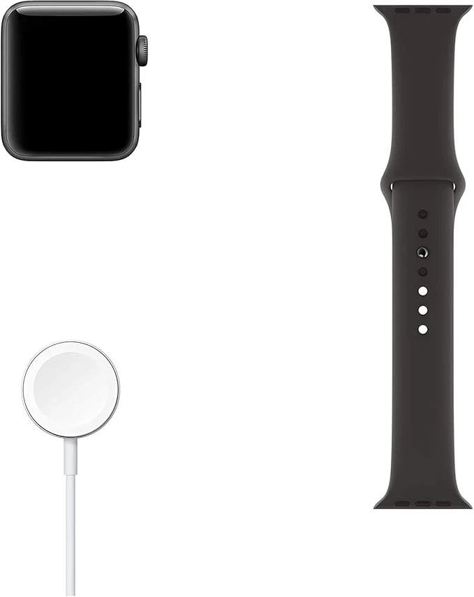 Apple Watch Series 4 (GPS) 44mm - Cassa alluminio grigio siderale-Cinturino Nero - Immagine 4 di 4