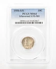 1950-S/S Roosevelt Dime S/Inverted S FS-501 MS64 PCGS Beautiful Tone *2335