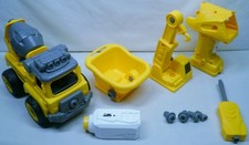 Take Apart DIY 3 in 1 Construction Truck Set with Screwdriver Electric Drill