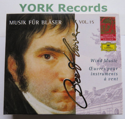 BEETHOVEN -  Musik Fur Blaser / Wind Music Vol 15 - Various - Ex 2 CD Set DG