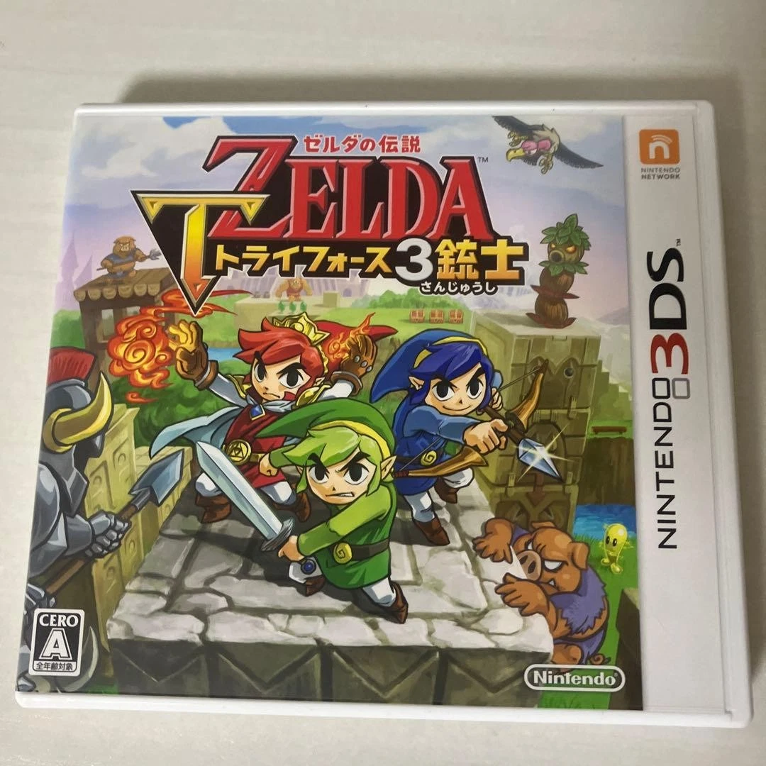 The Legend of Zelda Nintendo 3DS NTSC-J (Japan) Video Games for