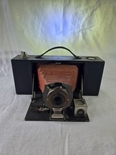 Eastman Kodak No. 2A Folding Pocket Brownie Camera Model A Red Bellows 1908