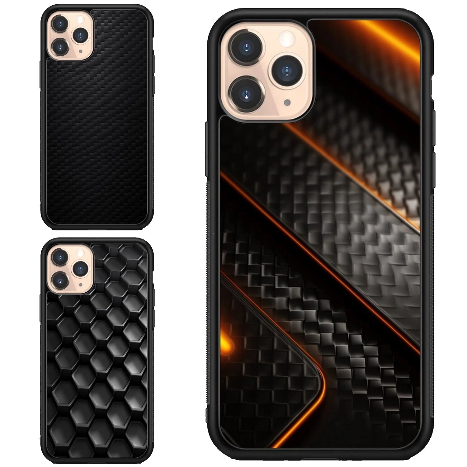 Fibra de carbono Estuches, fundas y cubiertas para teléfonos celulares para Apple Apple iPhone SE