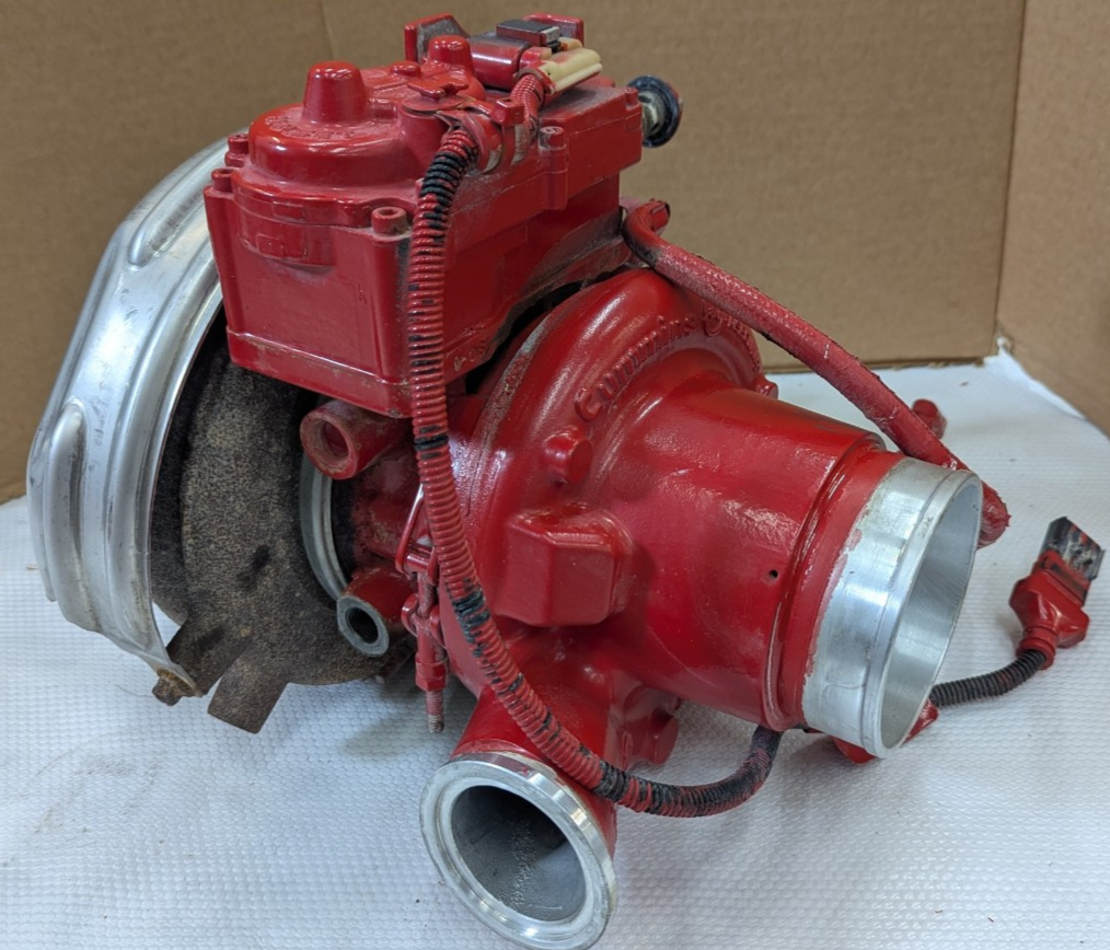 5640316 Cummins ISL 9 Holset Turbocharger With Actuator HE300VG 5606193 Low Mile