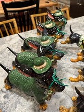 BLUE SKY CLAYWORKS ST PATRICKS DAY BLACK DACHSHUND NEW W/ TAGS 
