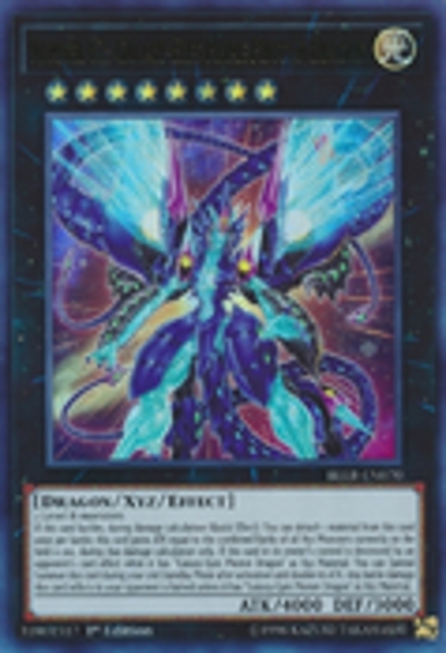 Number 62: Galaxy-Eyes Prime Photon Dragon BLLR-EN070 Ultra Rare