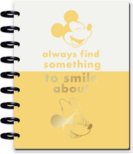 THE HAPPY PLANNER DISNEY HAPPY JOURNAL AKWAYS FIND SOMETHING TO SMILE ABOUT