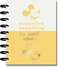 THE HAPPY PLANNER DISNEY HAPPY JOURNAL AKWAYS FIND SOMETHING TO SMILE ABOUT