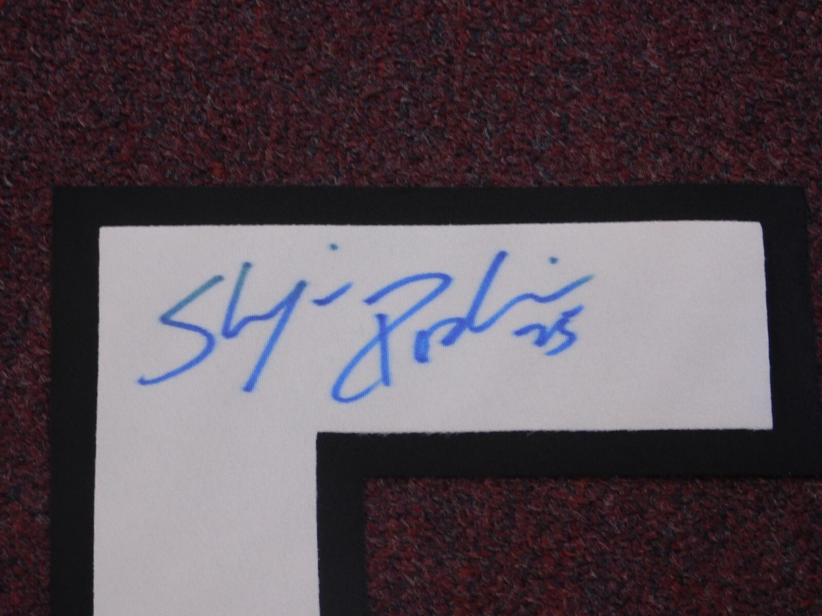 Philadelphia Flyers Shjon Podein #25 Autographed Jersey Numbers
