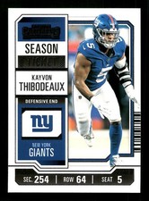 2023 Panini Contenders - Season Ticket #76 Kayvon Thibodeaux