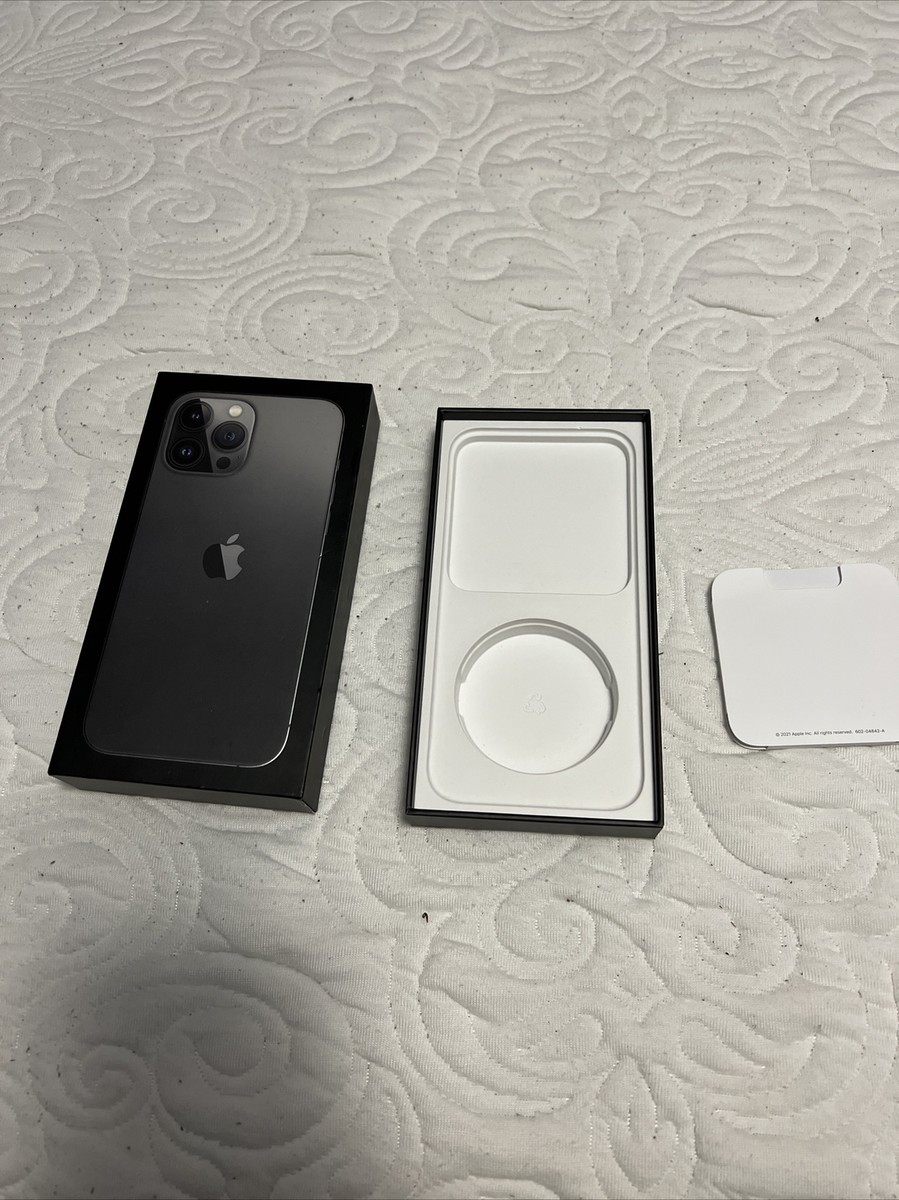 Apple iPhone 13 Pro Max - 128GB - Graphite - Empty Box / Box Only 