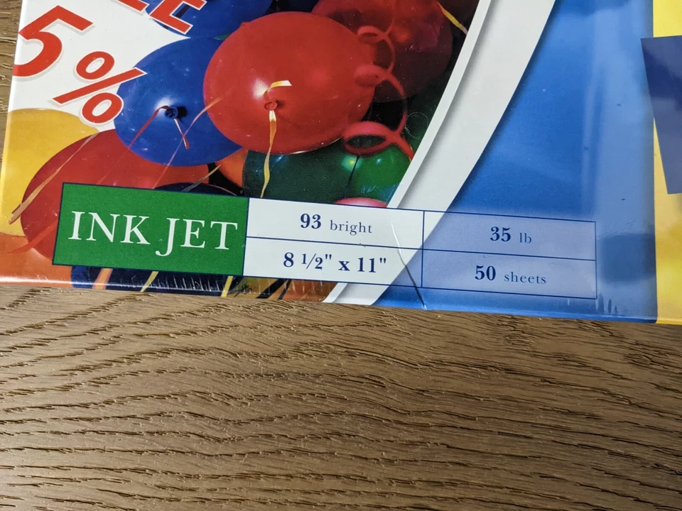 Avery 3145 Heavyweight Matte Color Rich Ink Jet, Thick Paper (50 sheets) - Image 3 of 4