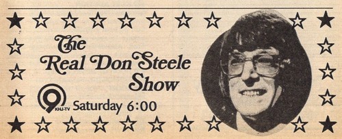 1974 KHJ TV AD THE REAL DON STEELE SHOW BOSS RADIO LOS ANGELES RADIO DISC JOCKEY