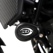 R&G Racing Black Aero Style Crash Protectors For 2022-2024 CF-Moto 300NK