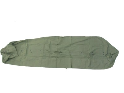 Vietnam Era US M1945 Sleeping Bag Cover Case w/ Lace 1966 Vietnam Era US M1945 Sleeping Bag Cover Case w/ Lace 1966