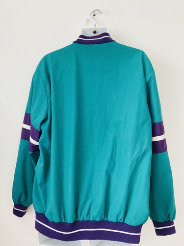 GABICCI Sport Coat Jacket Golf Vintage Men's Teal Purple Knit VNeck XL Rare - Picture 6 of 10