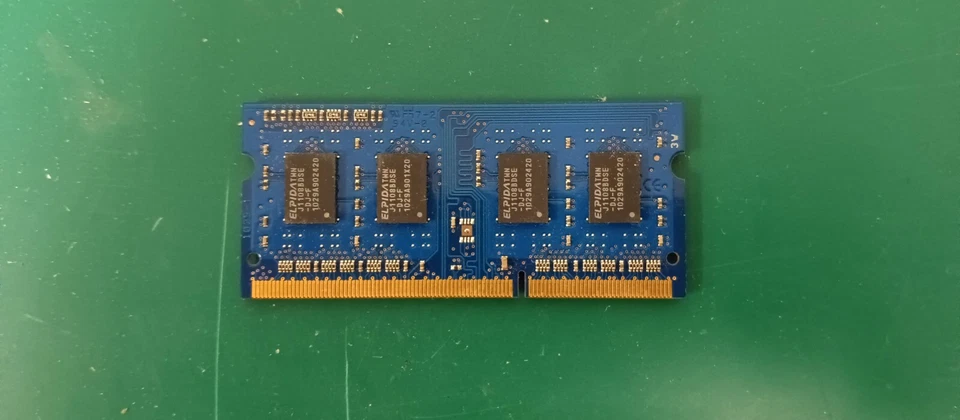 1GB ELPIDA DDR3-1333 PC3-10600S SODIMM NON-ECC MEMORY EBJ10UE8BDS0-DJ-F - Image 3 of 4