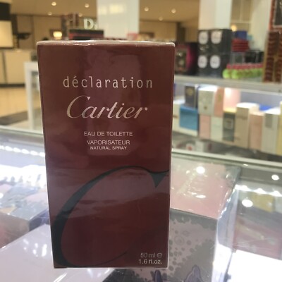 CARTIER DECLARATION Men Cologne 50ml Eau De Toilette Spray New  1.6 Fl Oz