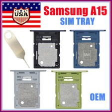 OEM SIM Memory SD Card Tray Holder Pin For Samsung Galaxy A15 4G/5G SM-A156